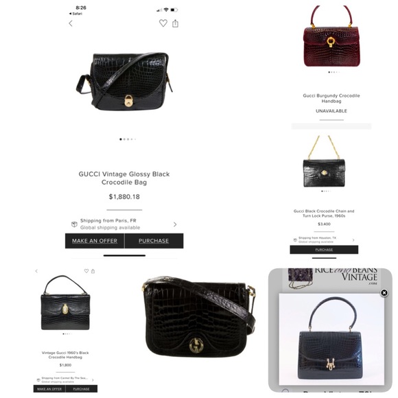 🔶FREE SHIPPING 🔶Gucci Croc Crossbody - Picture 14 of 15